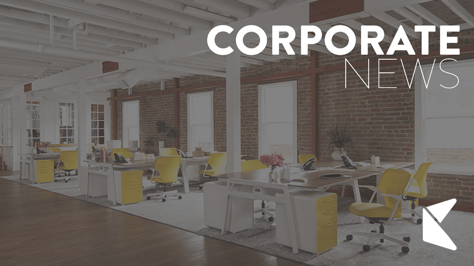 Office space corporate news logo